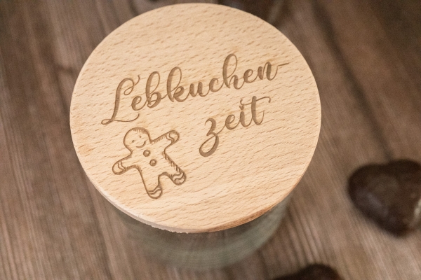 Vorratsglas Lebkuchenzeit